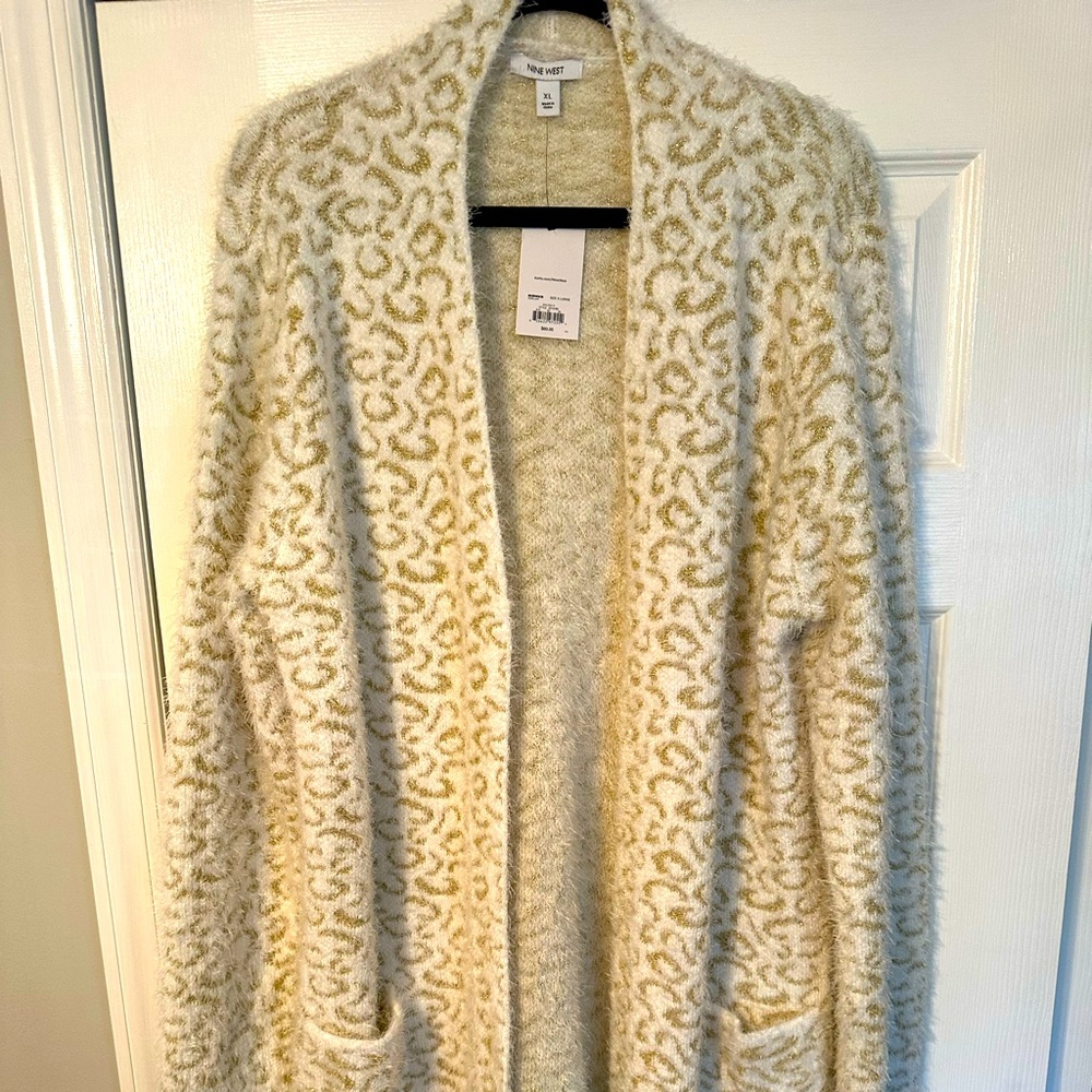 Nine West open cardigan